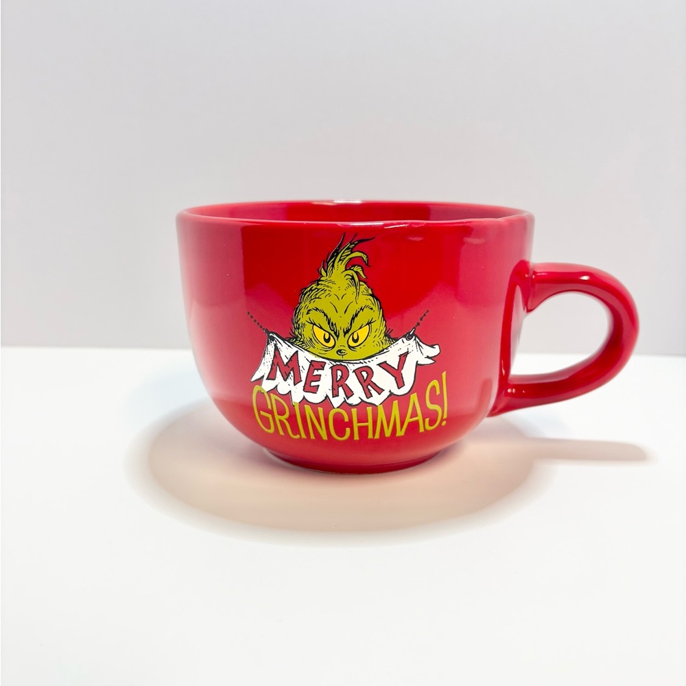 Red Merry Grinchmas Bowl/Mug